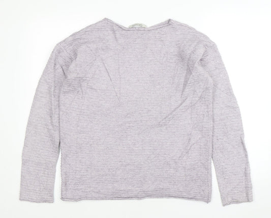 Betty Barclay Womens Pink Round Neck Viscose Pullover Jumper Size 12