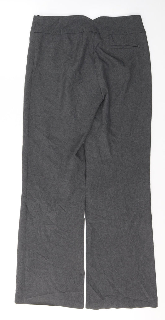 Womens UK Size 10 Atmosphere Regular Fit Grey Trousers