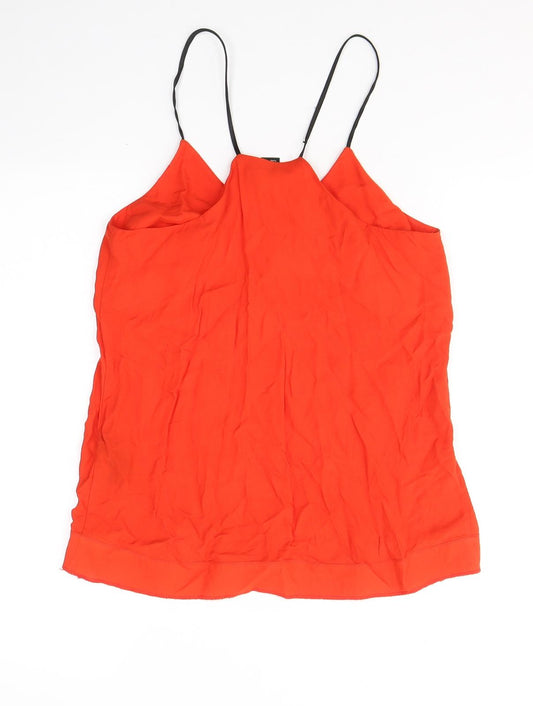 Womens UK Size 6 H&M Red Camisole Tank