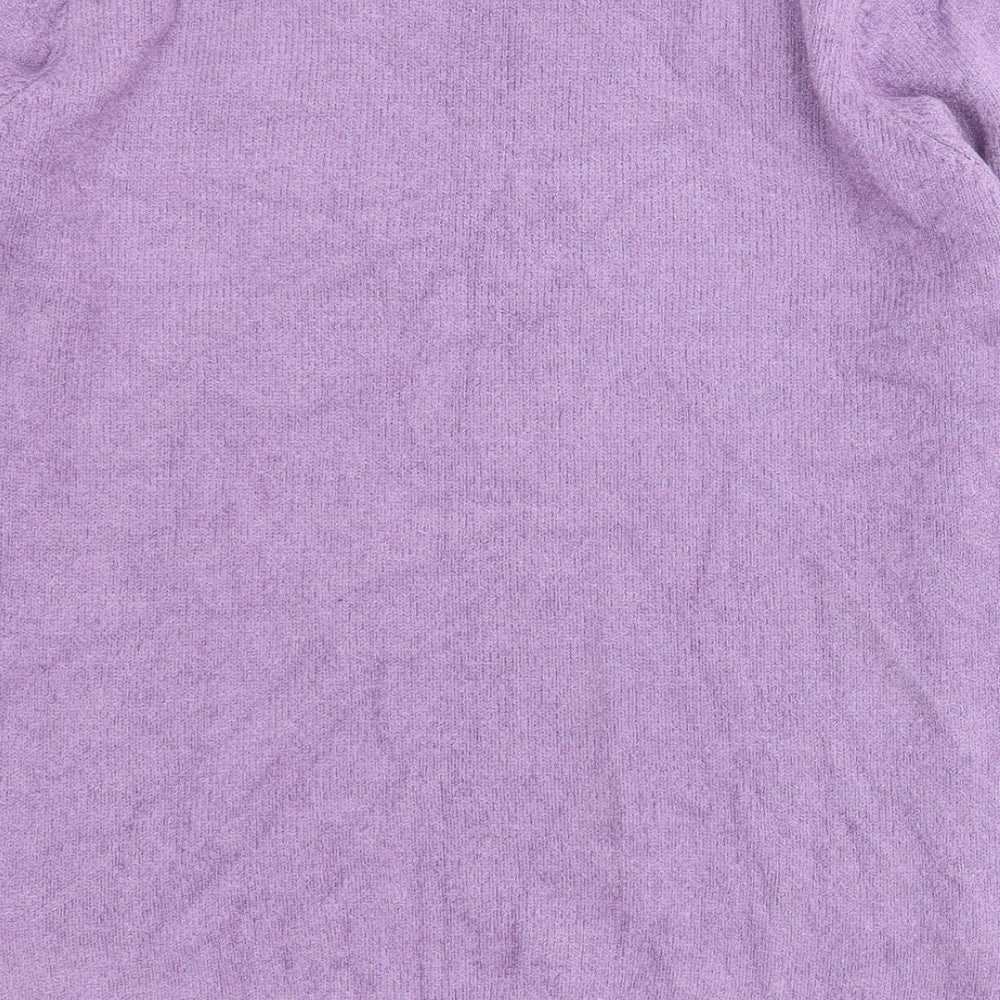 Womens UK Size S Bonmarche Purple Pullover Jumper