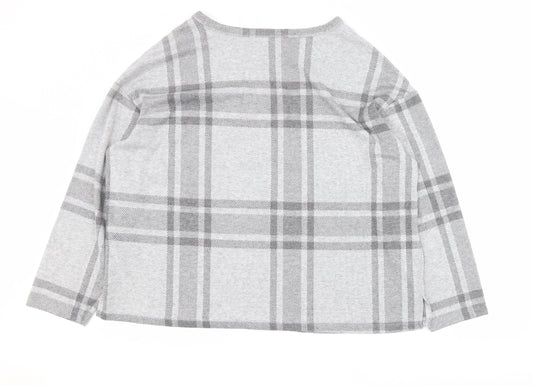 Womens UK Size 18 Marks and Spencer Grey Pullover Sweatshirt