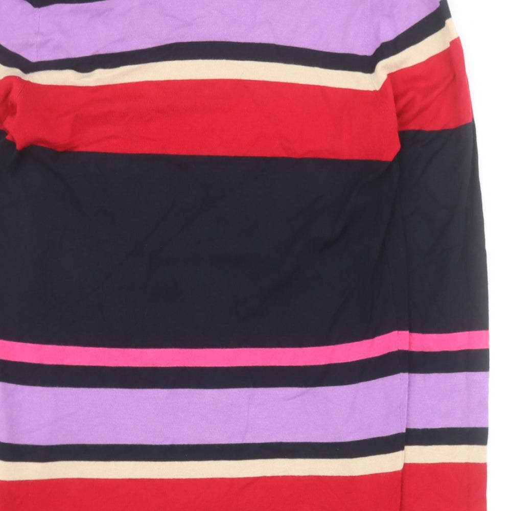 Womens UK Size 14 Savoir Multicoloured Pullover Jumper