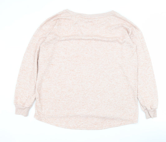 Womens UK Size 14 NEXT Pink Pullover Jumper