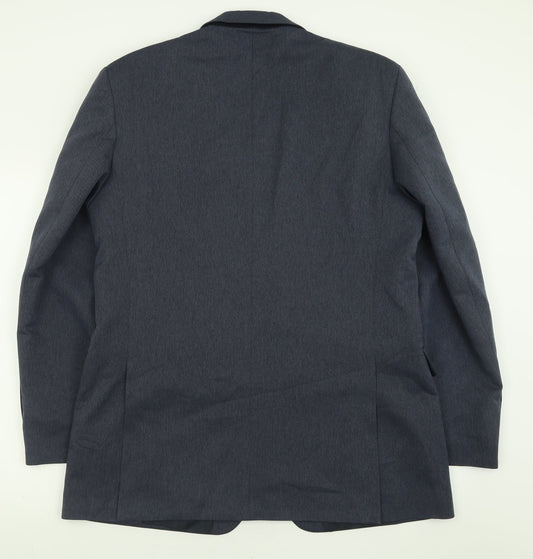 Mens UK Size 42 Sovrano Regular Blue Suit Jacket