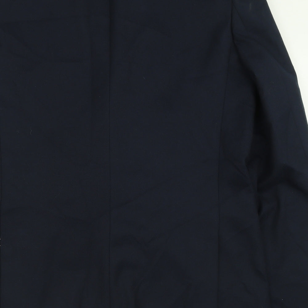 Mens UK Size 42 Cedar Wood State Regular Blue Suit Jacket