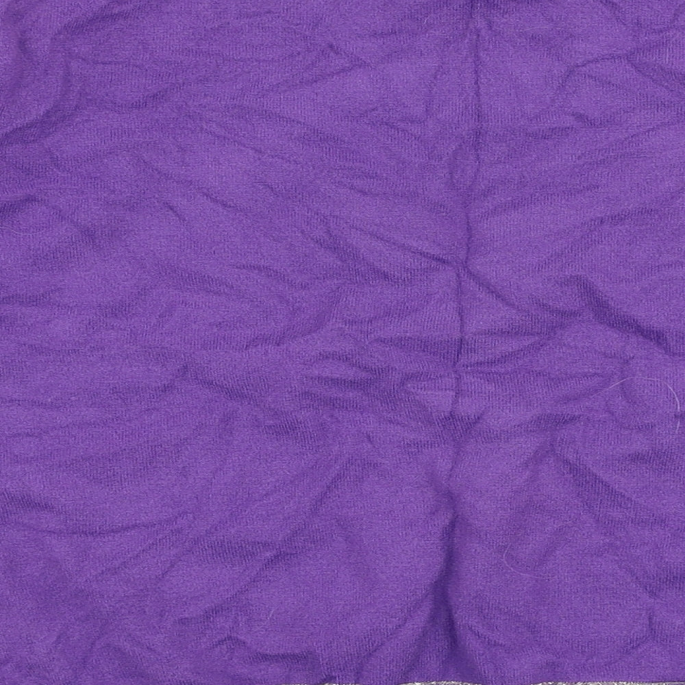 Kaleidoscope Womens Purple Round Neck Viscose Pullover Jumper Size 12