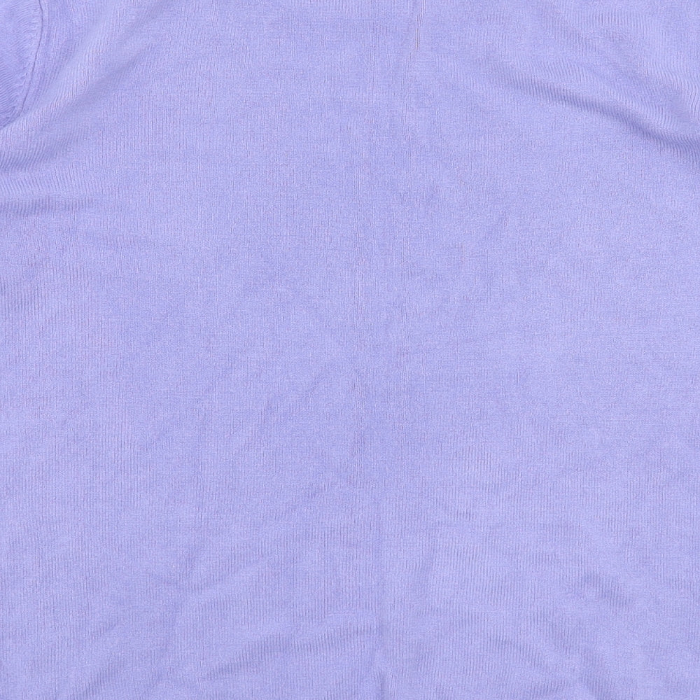 Womens UK Size M Charmance Purple Pullover Jumper