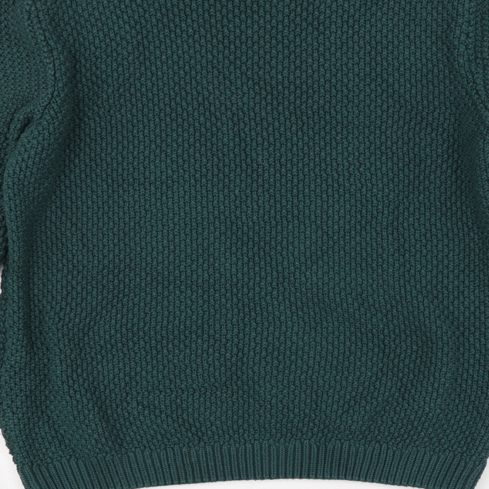 Topman Mens Grey Cotton Pullover Sweatshirt Size S