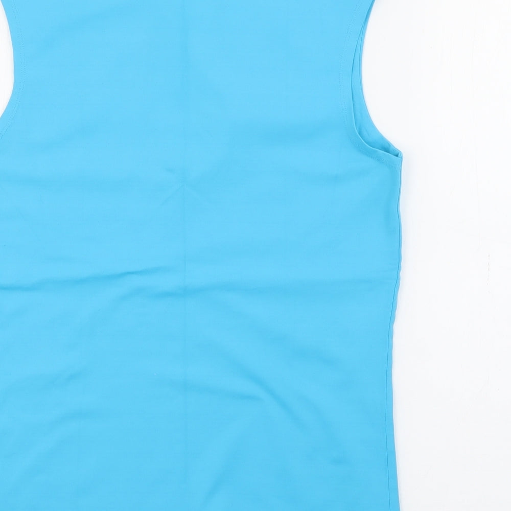 Womens UK Size 16 Savida Blue Basic Tank