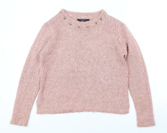 Womens UK Size S RESERVED Pink Pullover Jumper