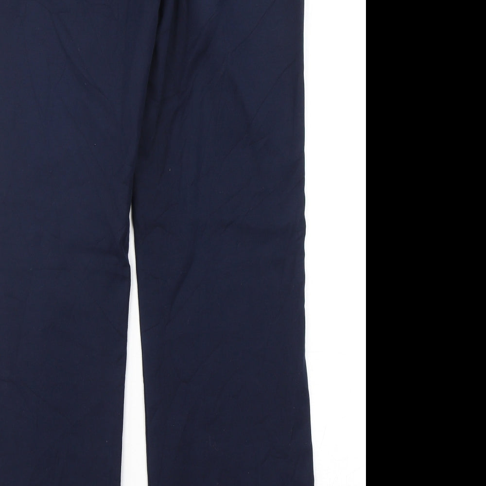Womens UK Size 6 Ann Taylor Regular Fit Blue Trousers