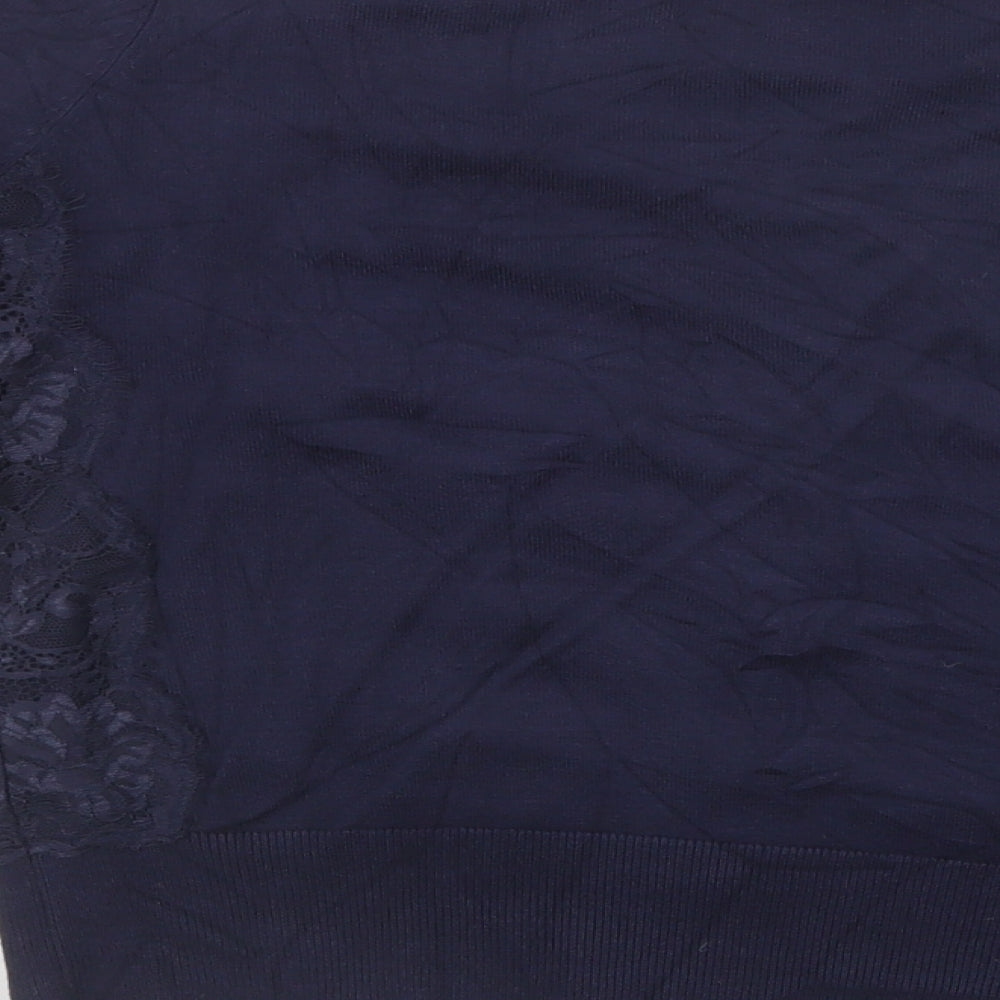Womens UK Size M Coast Blue Cardigan Jumper