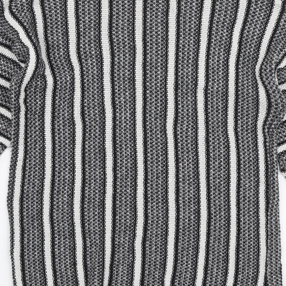 Womens UK Size 8 Topshop Grey Pullover Jumper