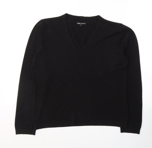 Womens UK Size L Debbie Morgan Black Pullover Jumper