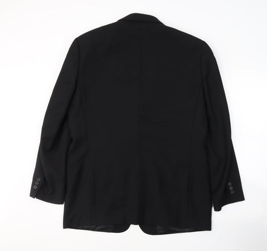 Mens UK Size L TOM ENGLISH Regular Black Suit Jacket