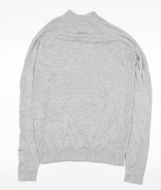 Womens UK Size S River Island Grey Pullover Jumper