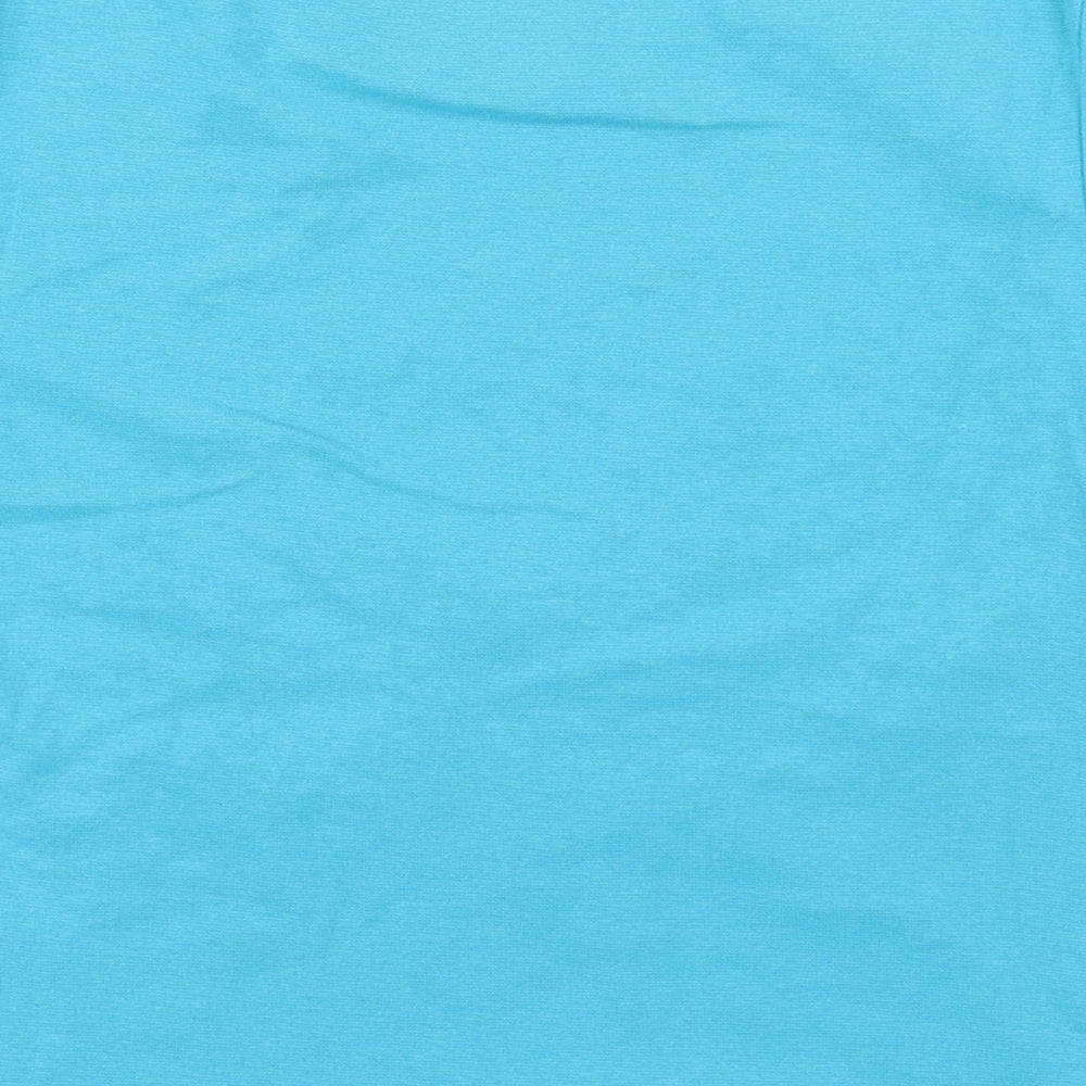 Primark Womens Blue Cotton Basic T-Shirt Size XS Round Neck