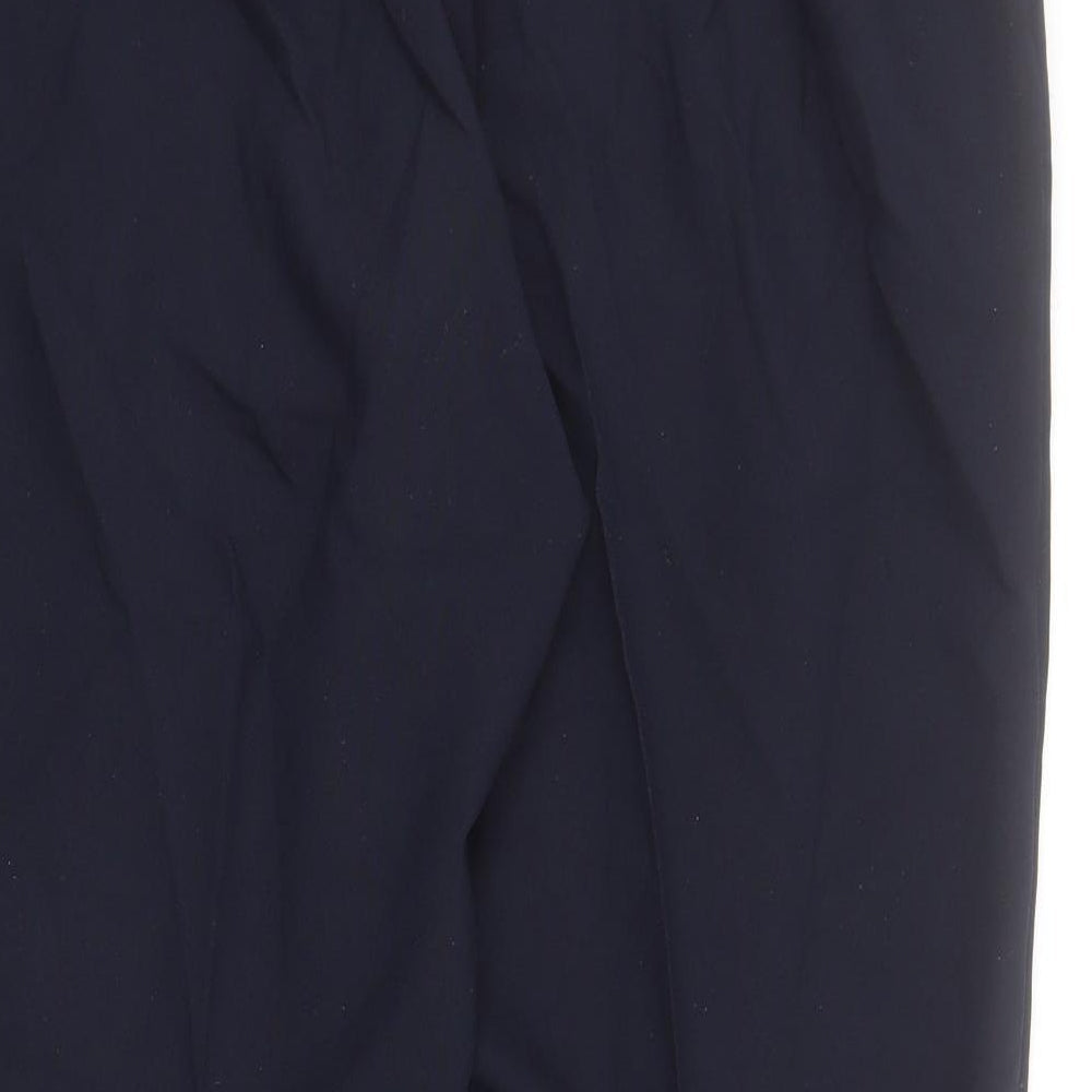 Womens UK Size 20 Slimma Regular Fit Carrot Blue Trousers