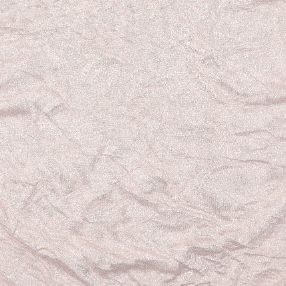 TU Womens Pink Boat Neck Viscose Pullover Jumper Size 20