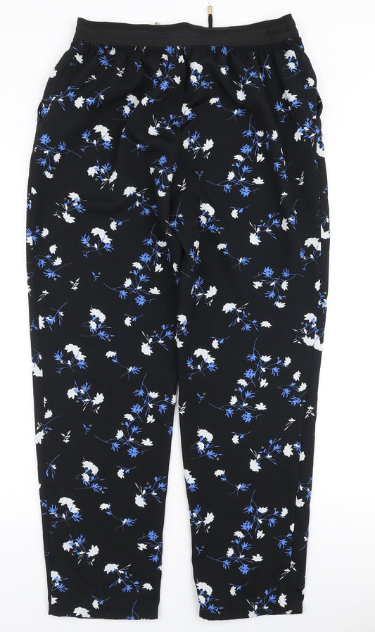 Womens UK Size S Dunnes Stores Regular Fit Multicoloured Trousers