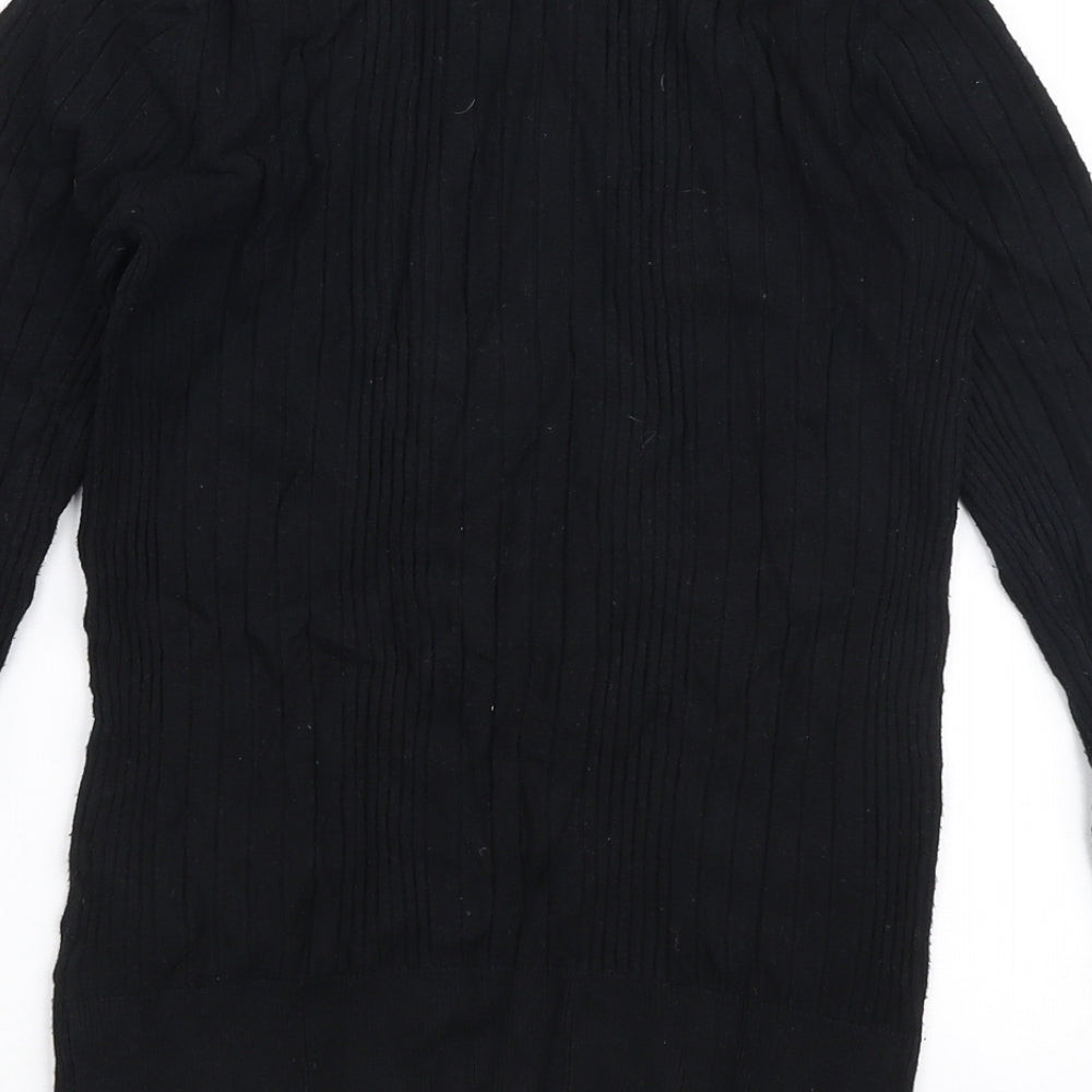 Womens UK Size 10 New Look Black Pullover Jumper