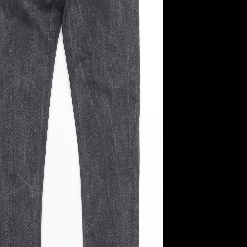 Womens UK Size 8 Dorothy Perkins Slim Fit Skinny Grey Jeans