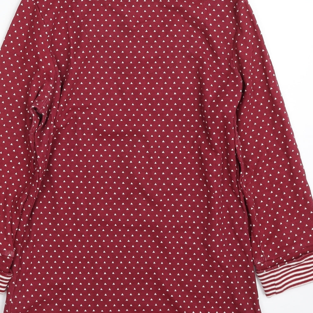 AJC Womens Purple Geometric 100% Cotton Pullover Sweatshirt Size XS Pullover - 79