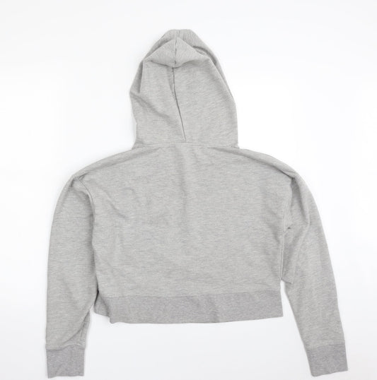 Womens UK Size M MRP Grey Pullover Hoodie
