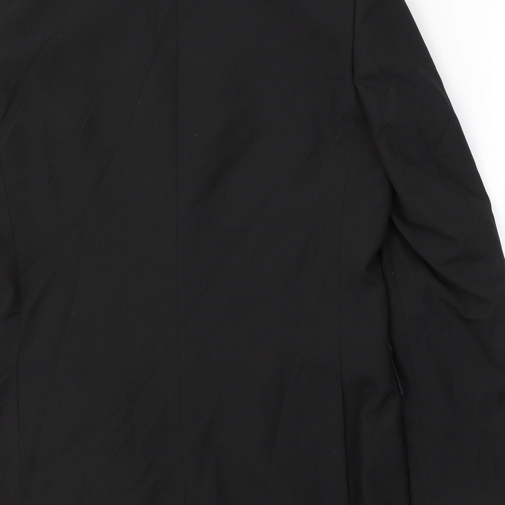 Mens UK Size M SCOTT&TAYLOR Regular Black Suit Jacket