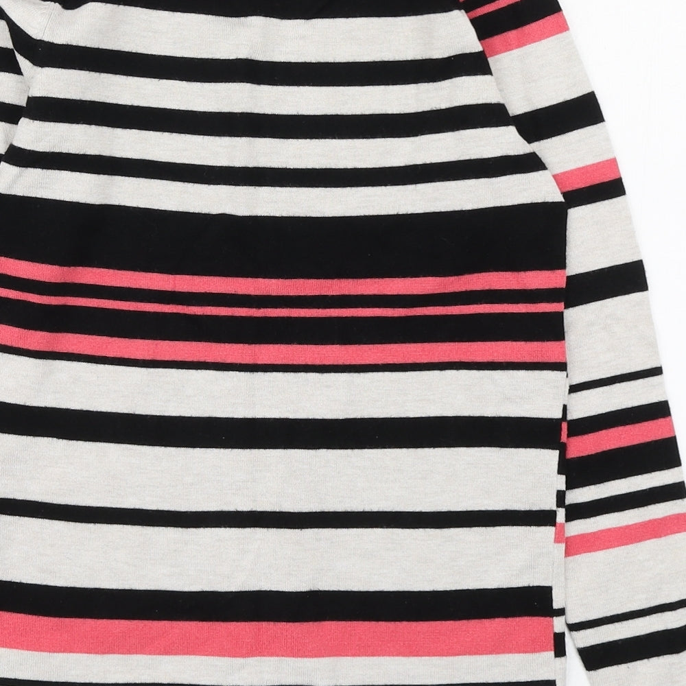 Womens UK Size 8 M&Co Multicoloured Pullover Jumper