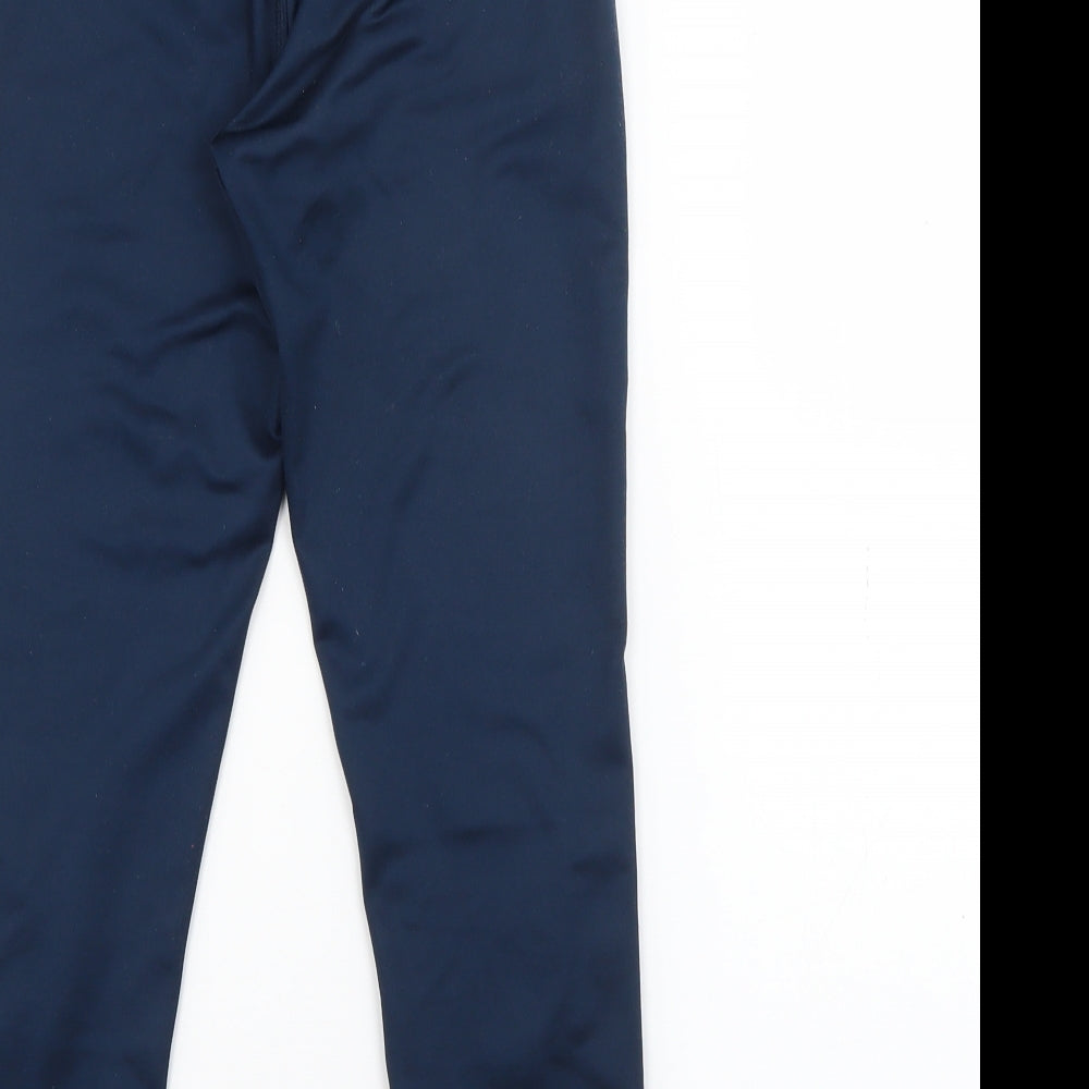 NEXT Girls Blue Polyester Pedal Pusher Trousers Size 9 Months Regular