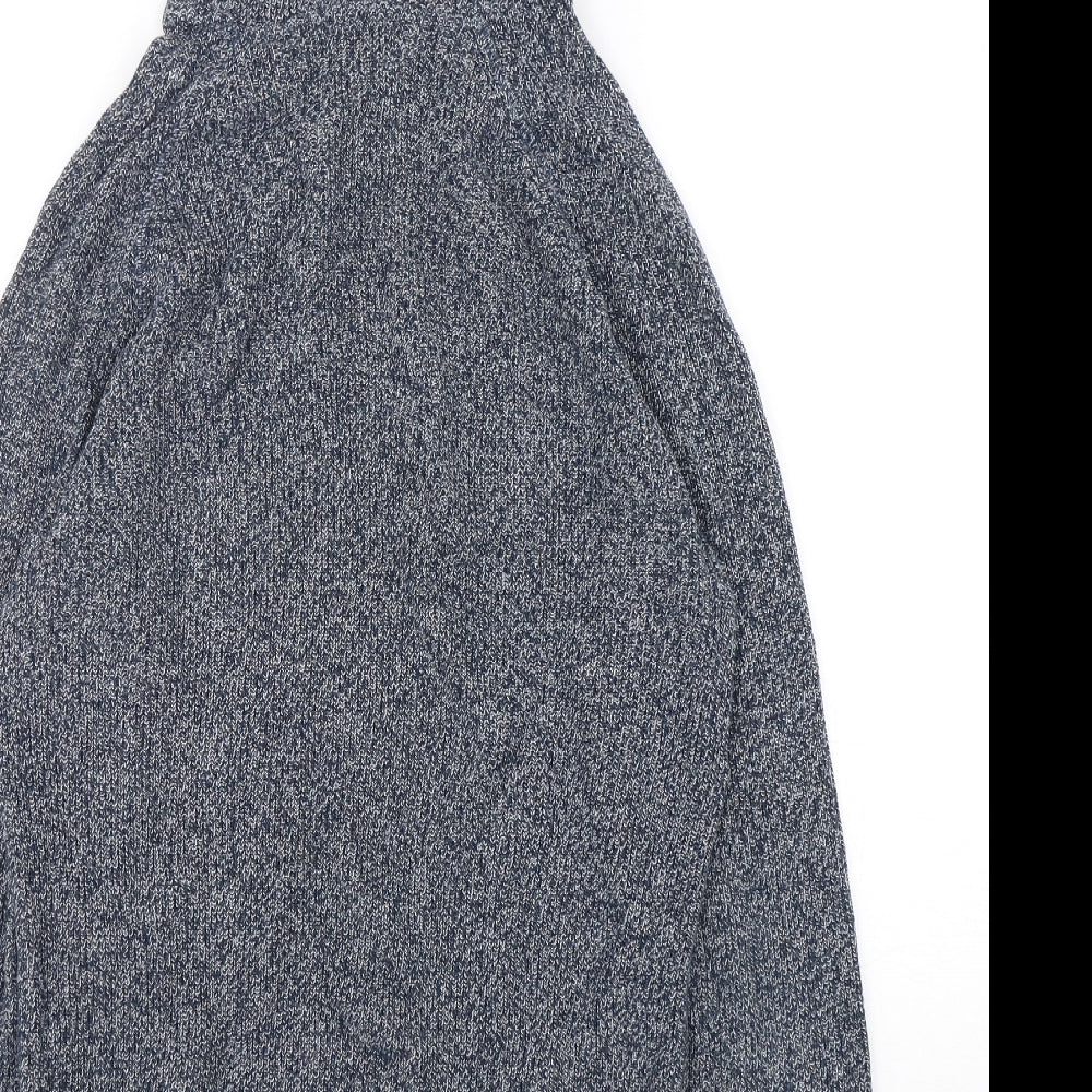 Mens UK Size S NEXT Blue Pullover Hoodie
