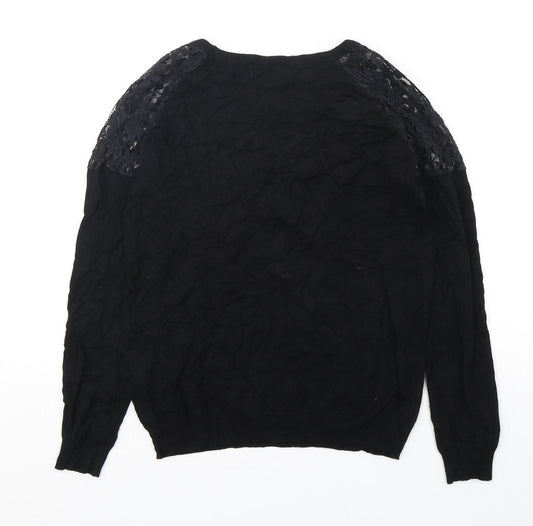 Womens UK Size 12 Select Black Pullover Jumper