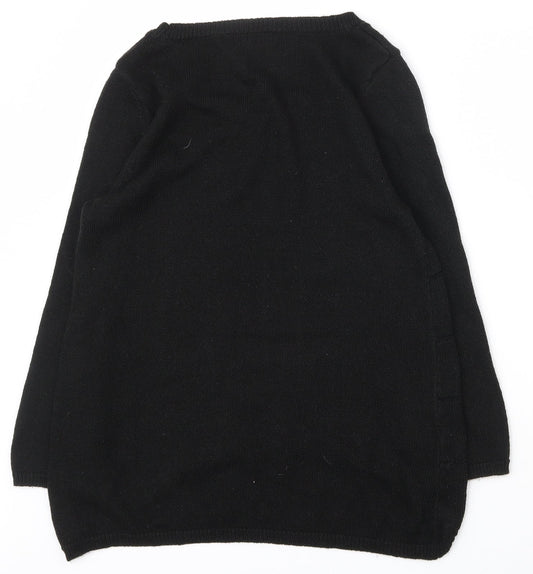 Womens UK Size 10 NEXT Black Pullover Jumper