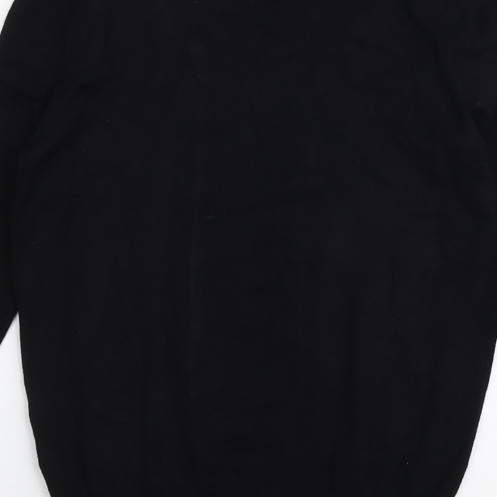 Womens UK Size 10 M&Co Black Pullover Jumper