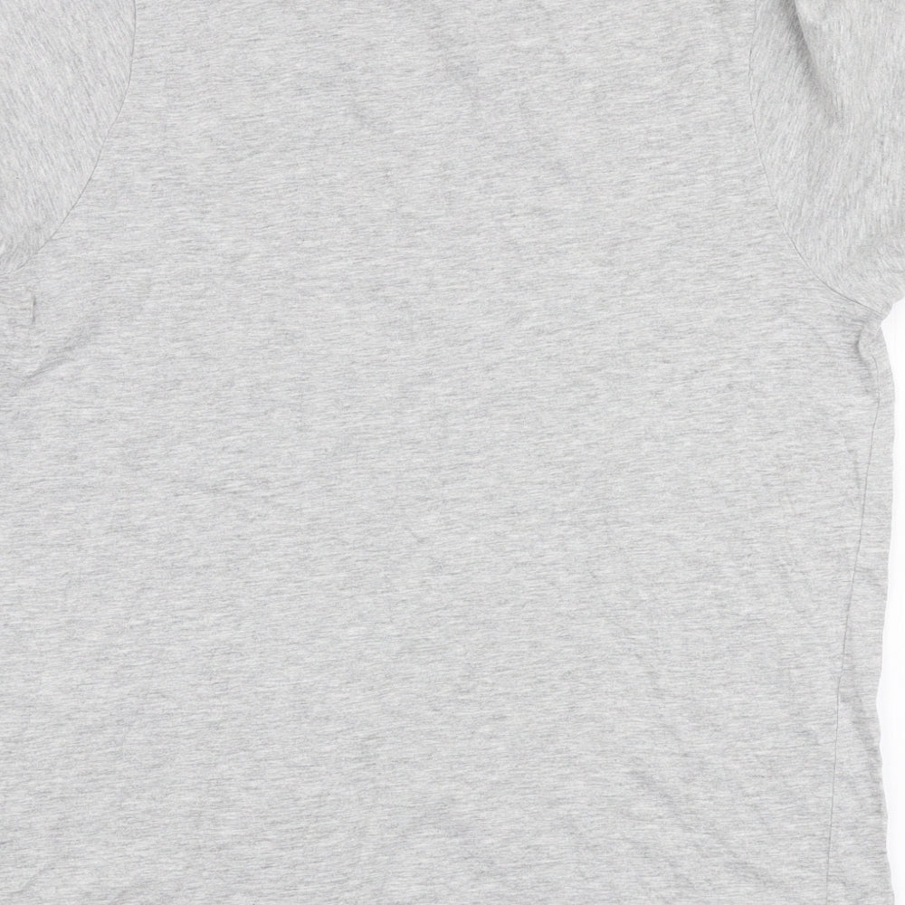 Primark Womens Grey 100% Cotton Jersey T-Shirt Size S Round Neck - Nyc