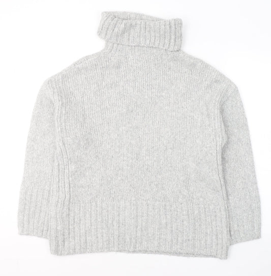 Womens UK Size S Dunnes Stores Grey Pullover Jumper