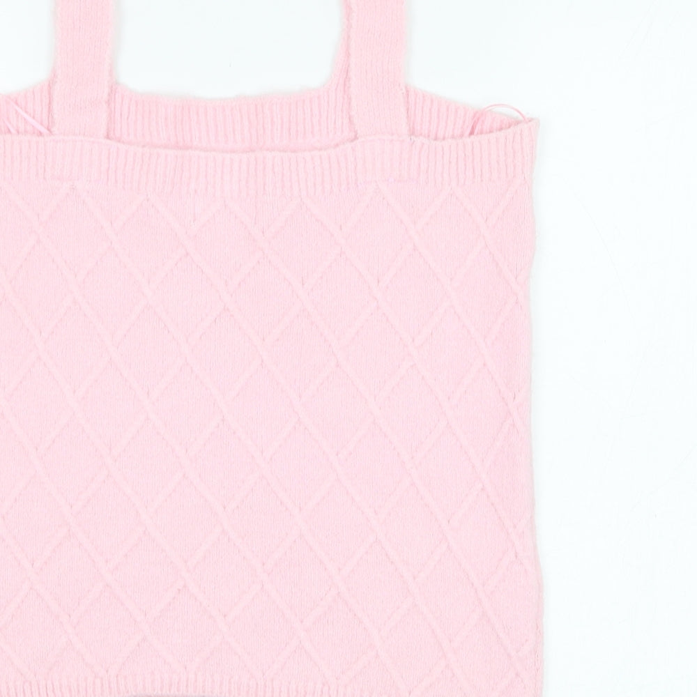 Womens UK Size M Savida Pink Basic Tank