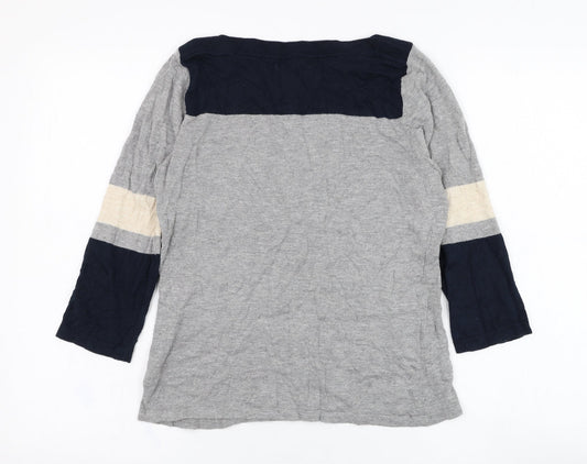 Womens UK Size 10 NEXT Grey Pullover Jumper