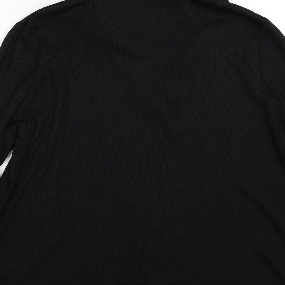 Womens UK Size 18 Marks and Spencer Black Pullover Sweatshirt