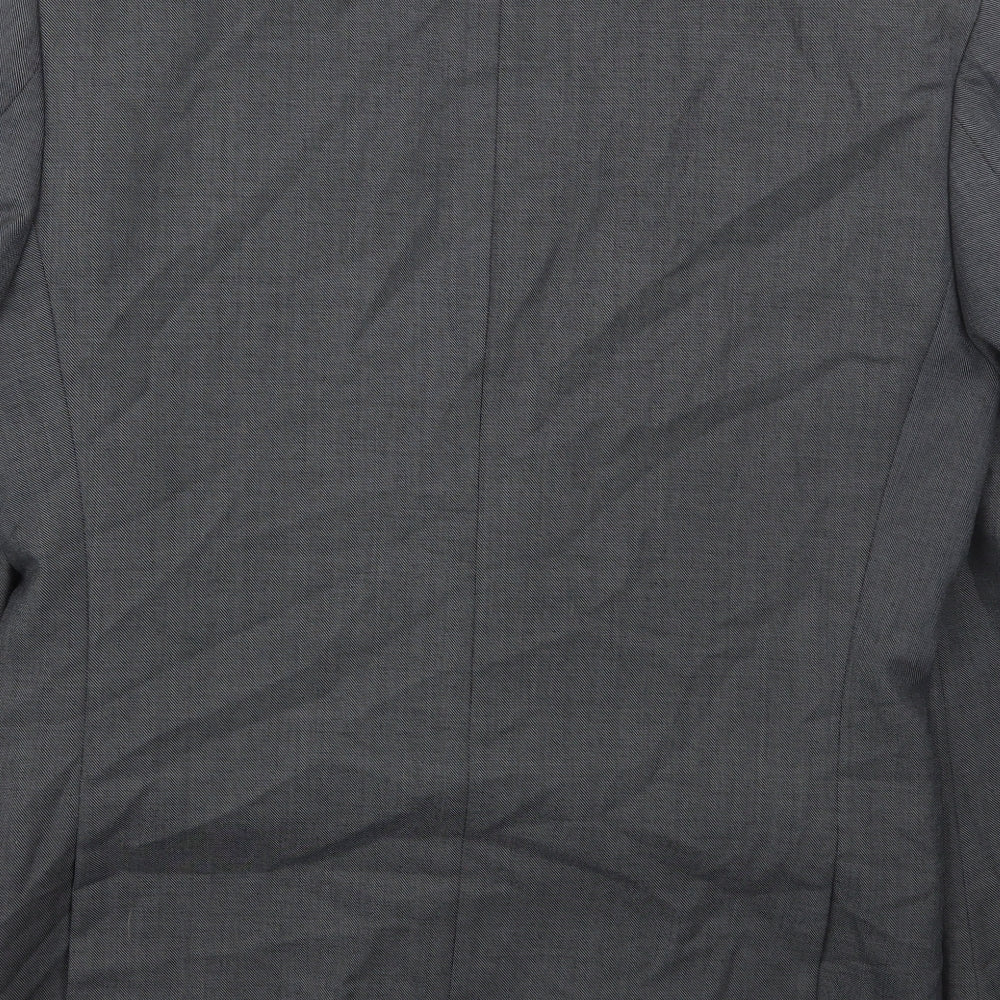Mens UK Size 38 Burton Regular Grey Suit Jacket