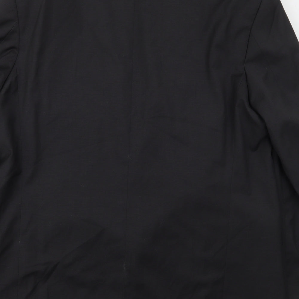 Mens UK Size 44 Preworn Regular Grey Suit Jacket