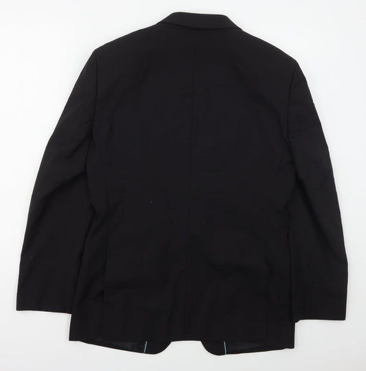 Mens UK Size 38 NEXT Regular Black Suit Jacket