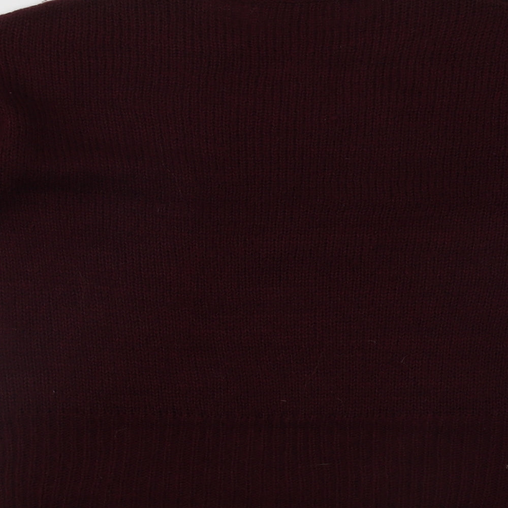 Womens UK Size S New Look Red Pullover Jumper