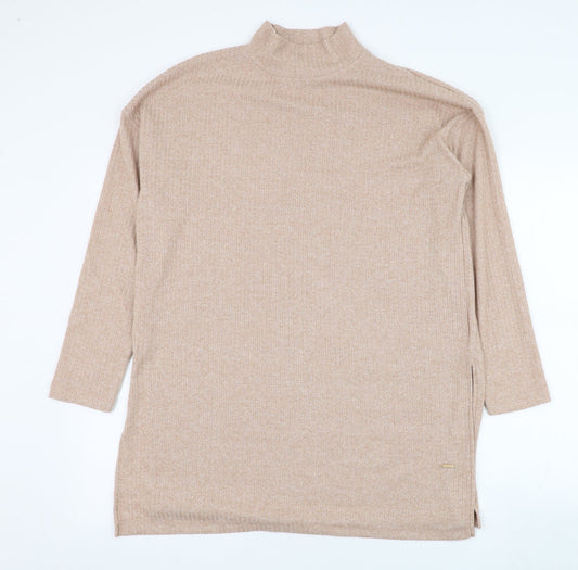 Womens UK Size 12 Dunnes Stores Brown Pullover Jumper
