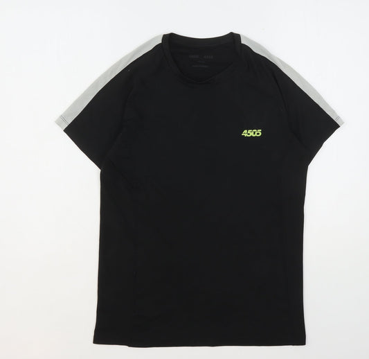 Mens UK Size M ASOS Black T-Shirt