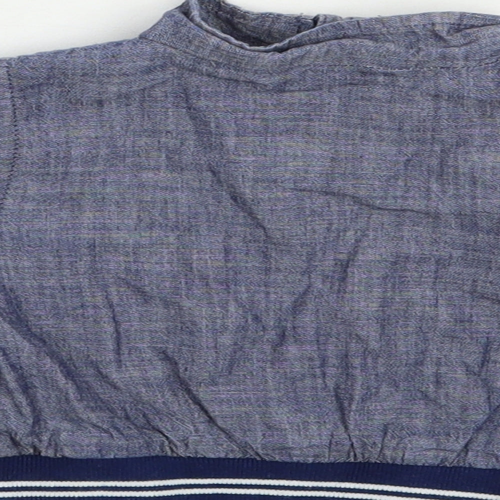Brand and care label for Gap Baby Blue Basic Jacket Jacket, size 3-6, Months Zip