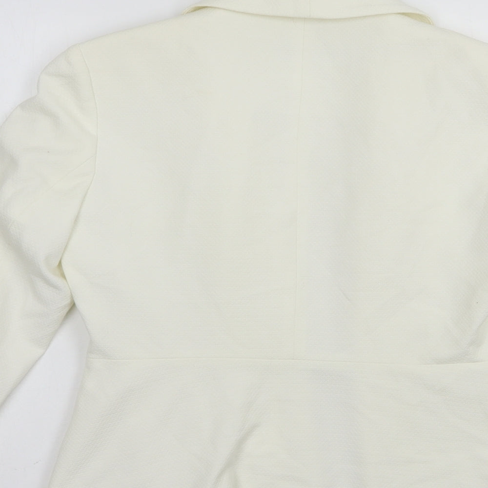 Womens UK Size 10 Monsoon Ivory Jacket
