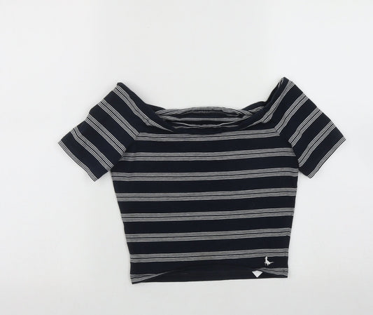 Womens UK Size 10 Jack Wills Blue Basic Blouse