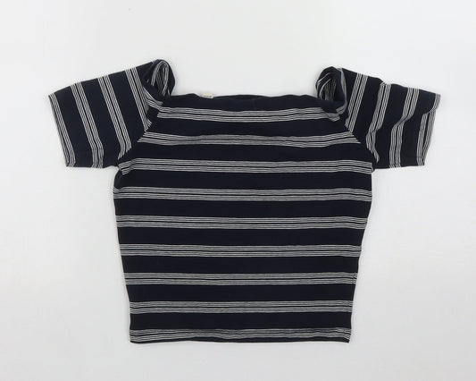 Womens UK Size 10 Jack Wills Blue Basic Blouse
